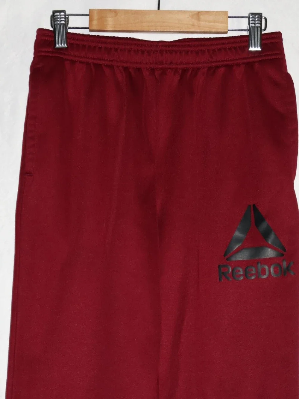 Reebok Maroon Victory Jogger Pants.